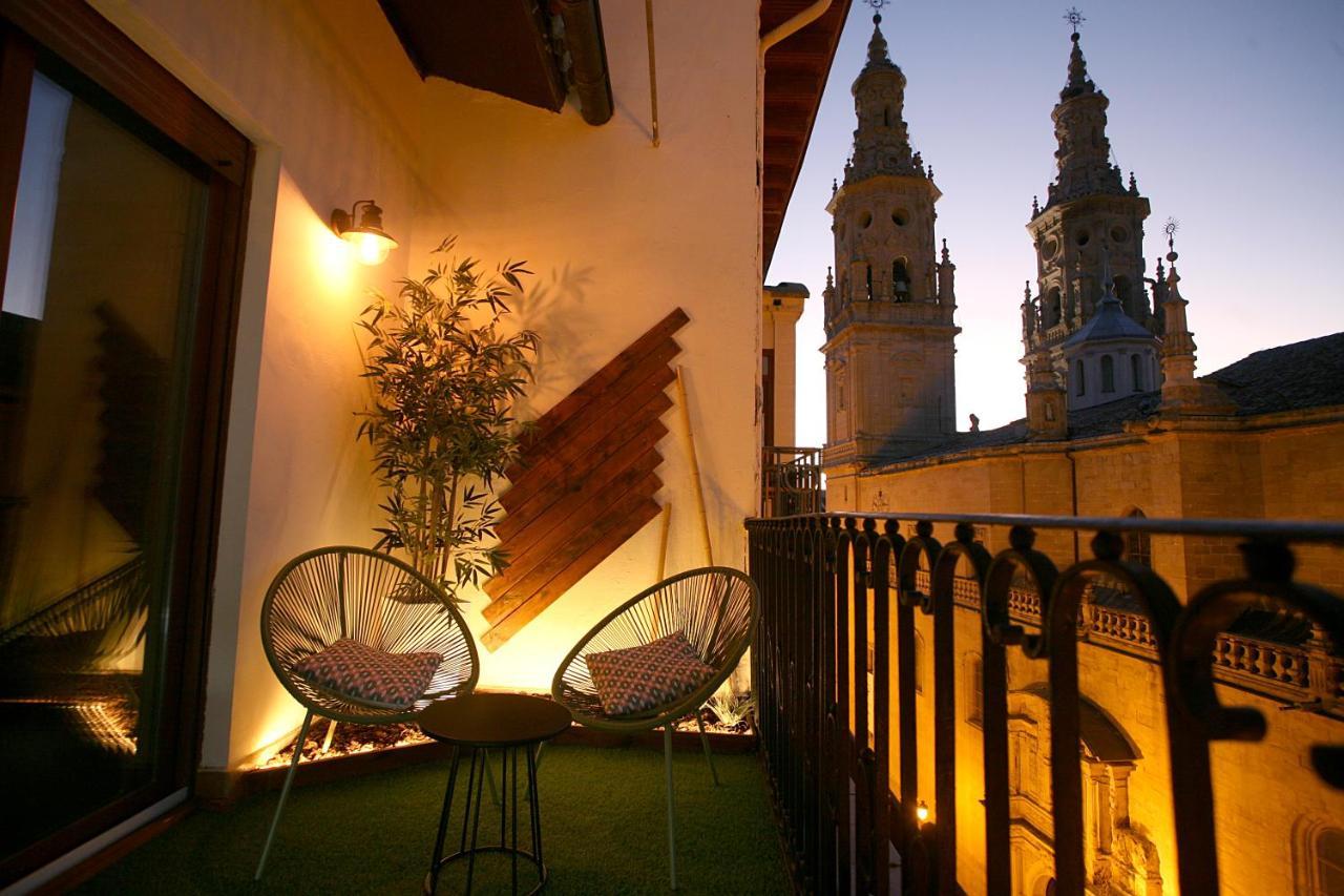 Ferienwohnung El Atico De La Catedral Logroño Exterior foto